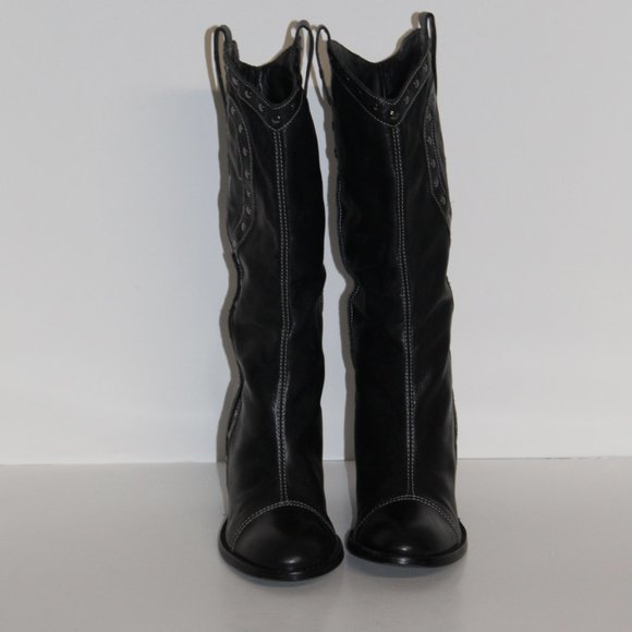 Kenneth Cole Leather Boots Women size 8 - Picture 4 of 8